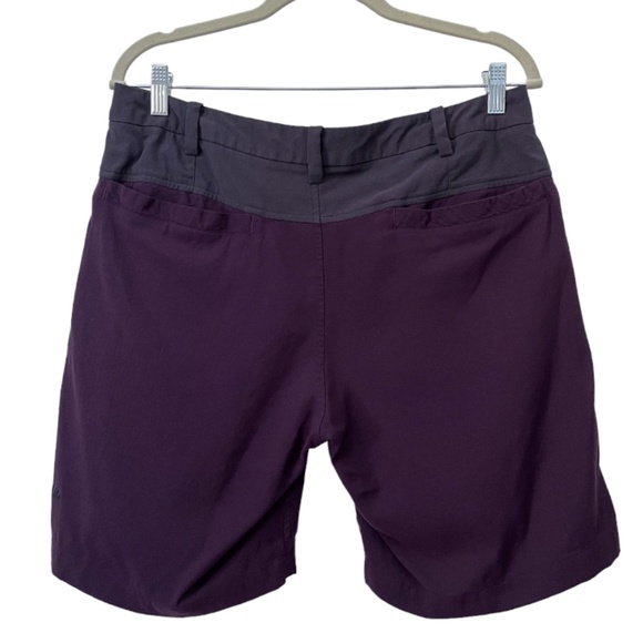 LULULEMON Shorts Mens Size 34 Two Toned Dark Purple/Coal Gray UNION Athletic - Picture 5 of 10